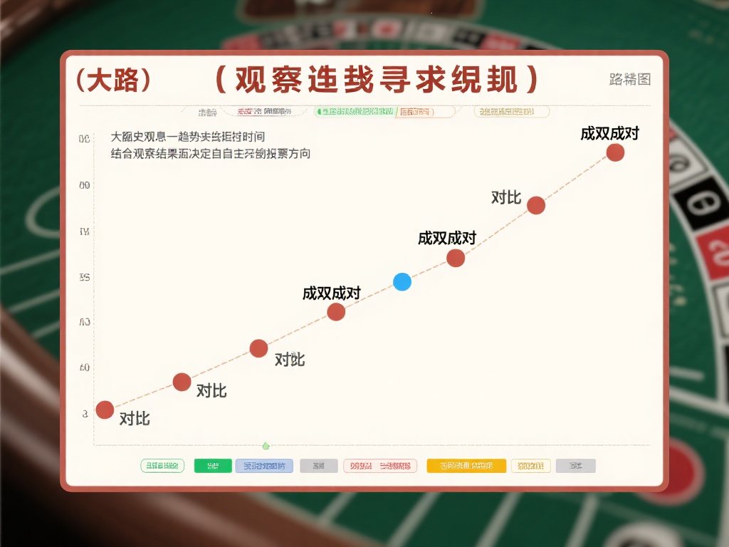轻松掌握百家乐制胜之道:详细解析路图玩法技巧