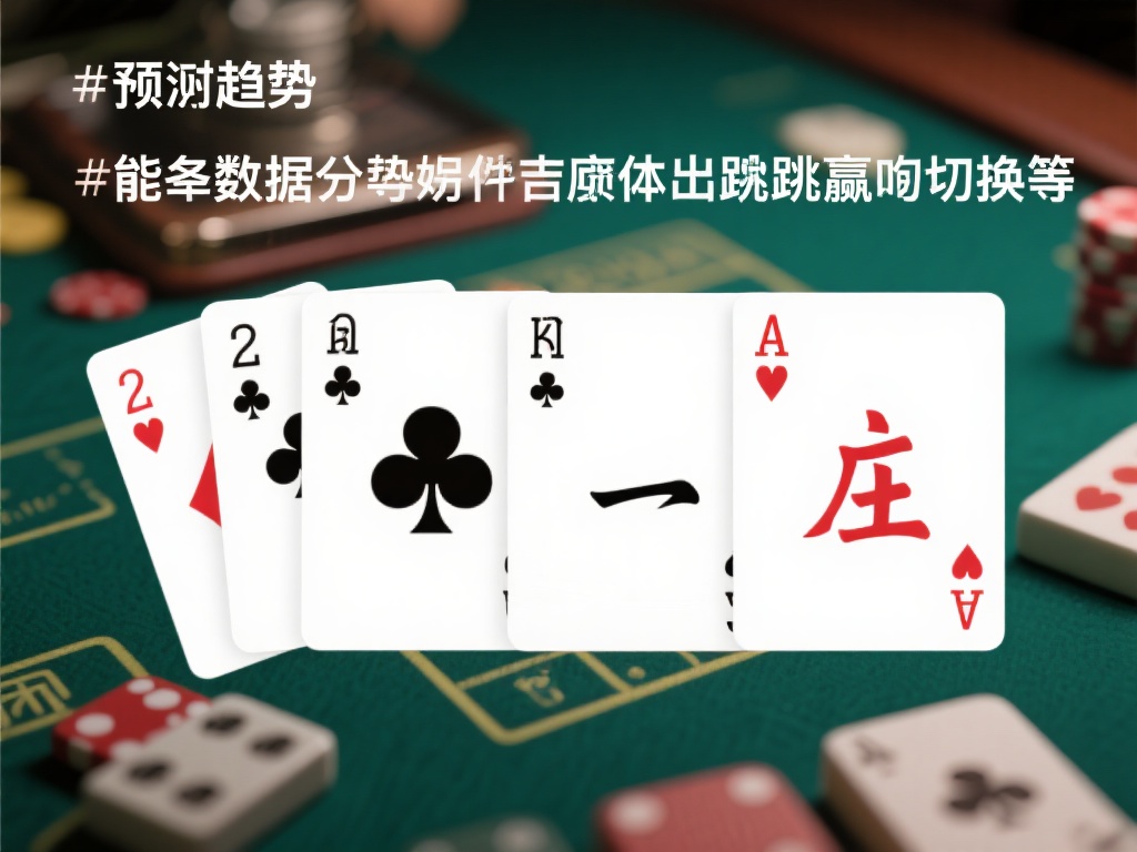 数据分析与预测趋势：通过数据分析发现赢牌规律，例如