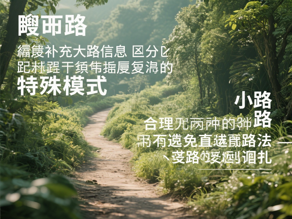 “曱甴路”与“小路”：侧重补充大路的信息，适合判断