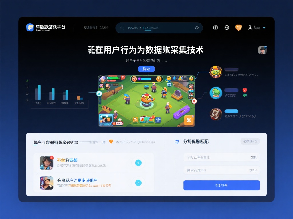 例如，某知名游戏平台采用了用户行为数据采集技术，分