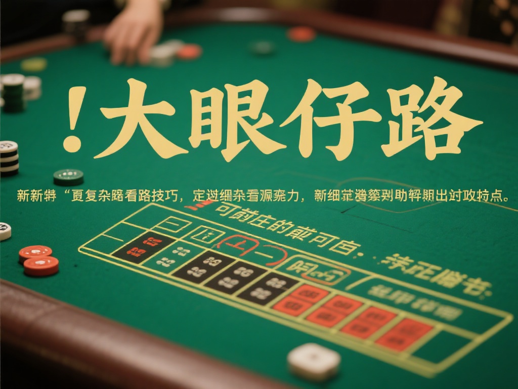 百家乐入门全解析：教你看路技巧，轻松掌握胜利秘诀